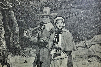 Pilgrim couple