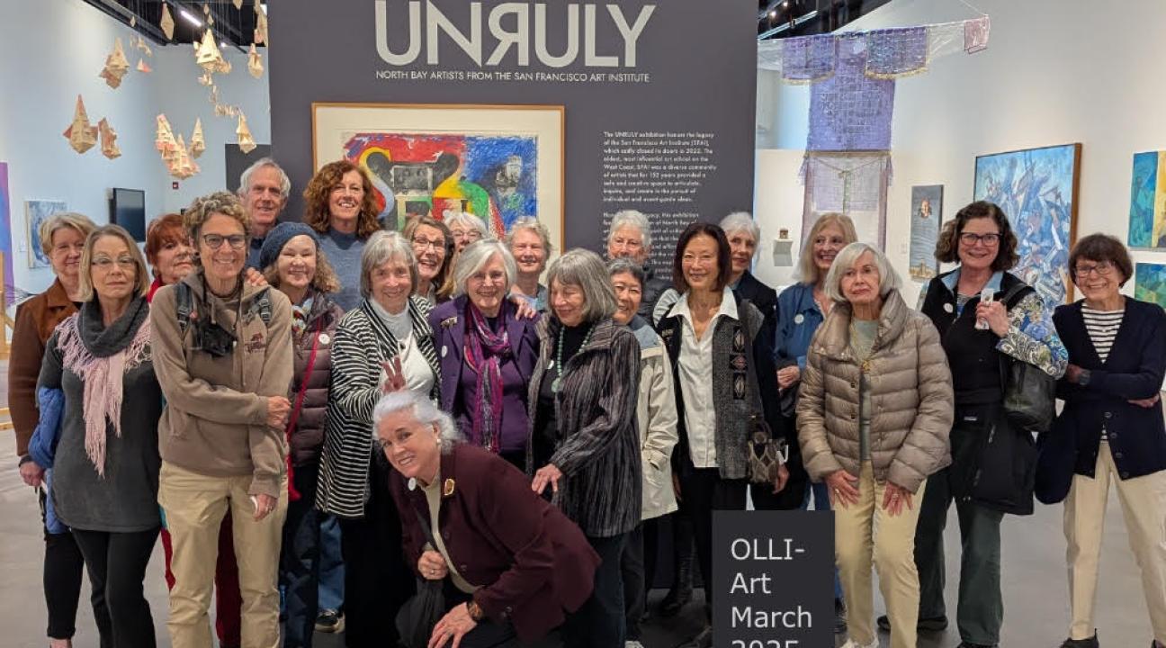 Art Club Members at Sonoma County Museum