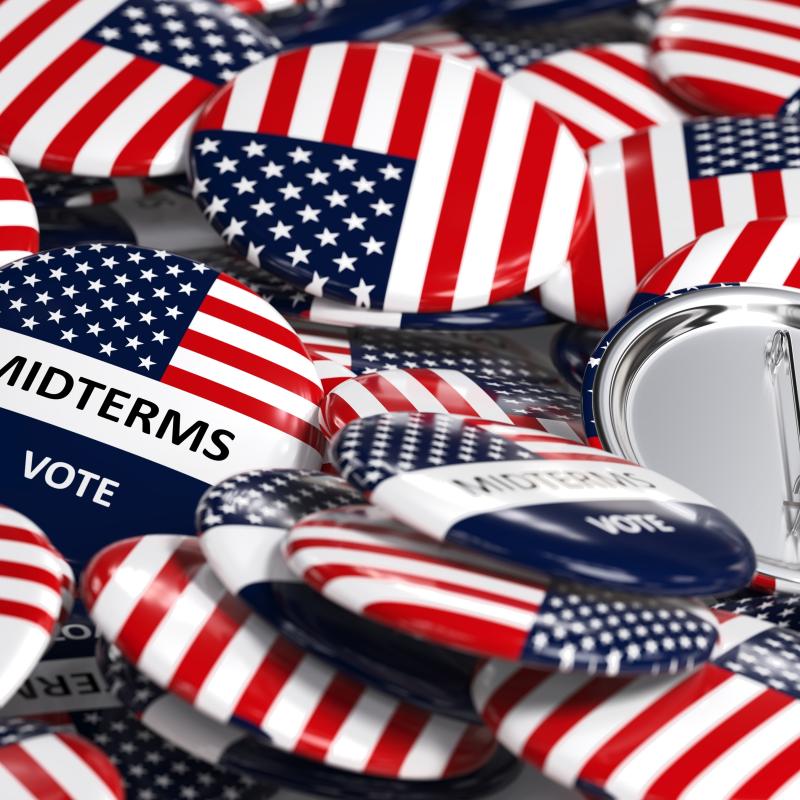 American Flag pin 