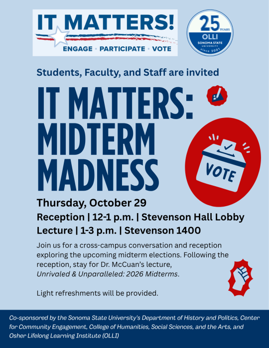 It Matters: Midterm Madness Flyer 