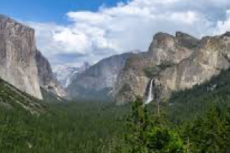 A picture of Yosemite National Park featuring El Capitan and Half Dome