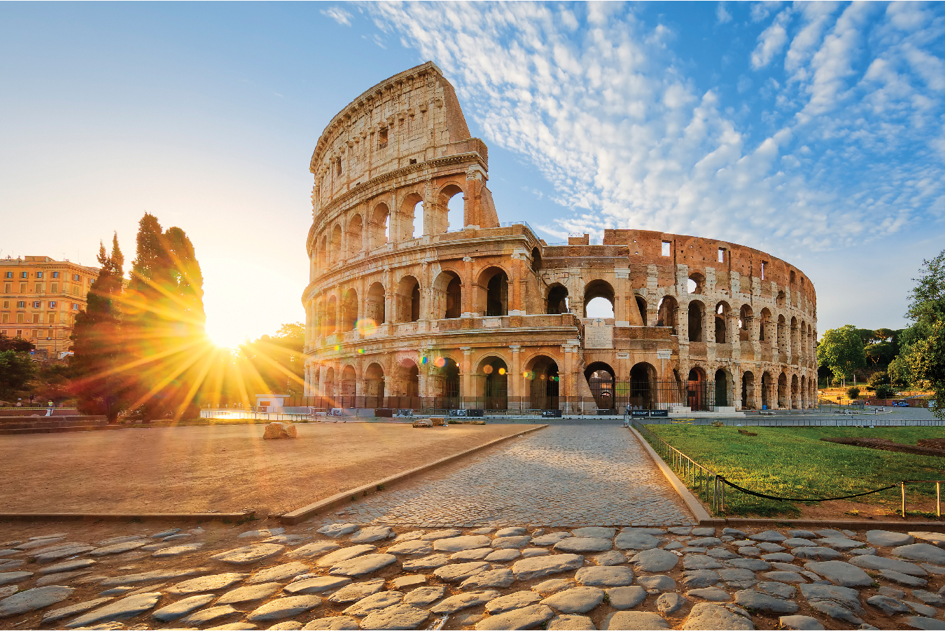 A picture of the Coliseum in Rome
