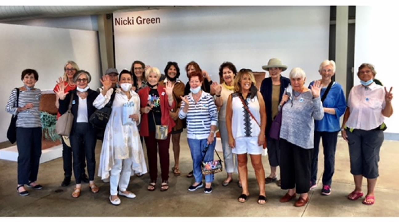 Art Club Members at DiRosa