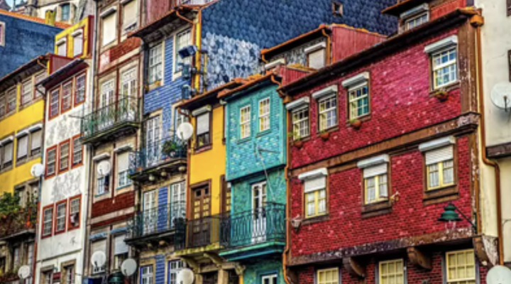 colorful buildings