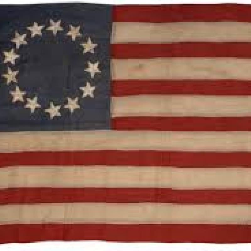 imagine of early American flag