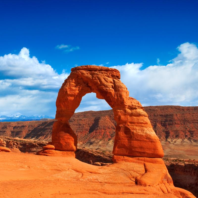 arch red rock formation