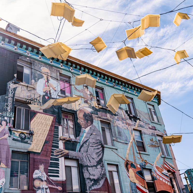 Building in Fillmore District of SF