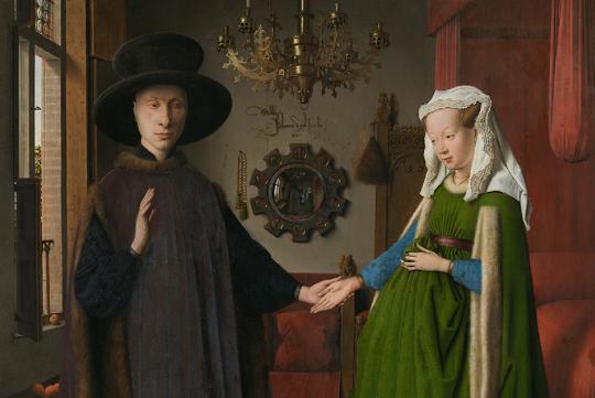 Arlnofini wedding by Jan van Eyck 