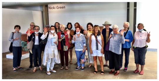 Art Club Members at DiRosa